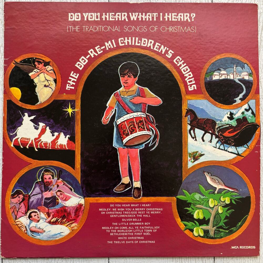 Vintage 1973 Do-Re-Mi Children’s Chorus Christmas LP